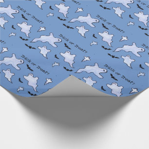 Cadeau Papier d'emballage Ghosts Bats