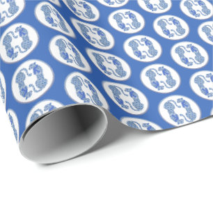 Cadeau Papier d'emballage Hanukah Cheetahs