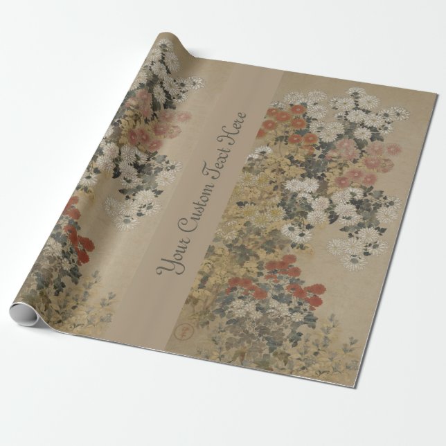 Cadeau Papier d'emballage japonais (Déroulé)