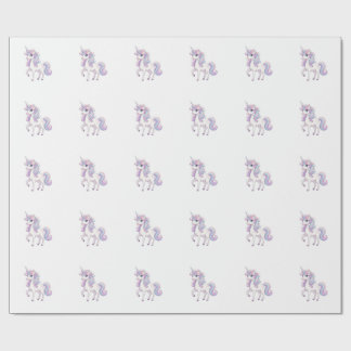 Cadeau Papier d'emballage Licorne