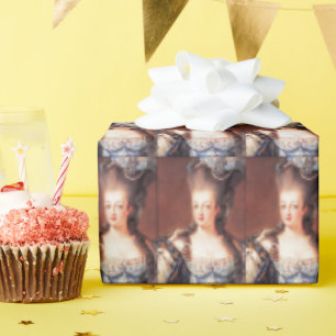 Cadeau Papier d'emballage Marie Antoinette Parisien Franç