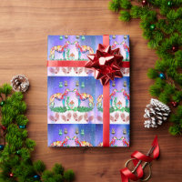Papier d'emballage moderne Silken Windhound