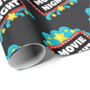 Cadeau Papier d'emballage motif pour la nuit du film
