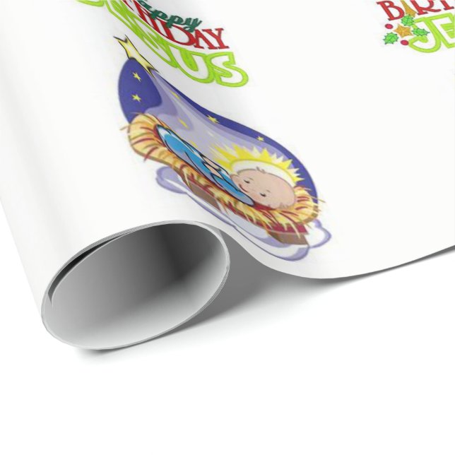 Cadeau Papier d'emballage Noël (Coin rond)