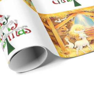 Cadeau Papier d'emballage Noël