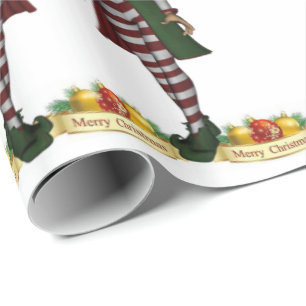 Cadeau Papier d'emballage Noël
