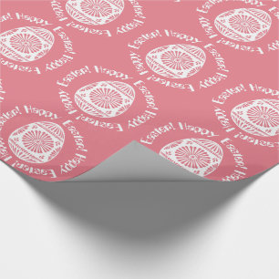 Cadeau Papier d'emballage Oeuf de Pâques
