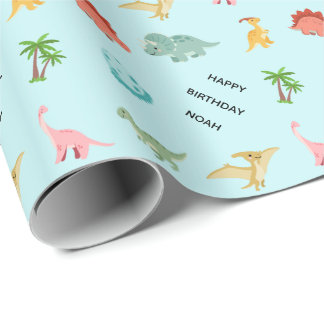 Cadeau Papier d'emballage personnalisé pour anniversaire 