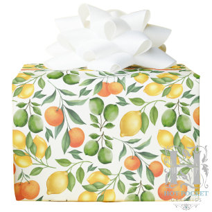 Cadeau Papier d'emballage pour agrumes