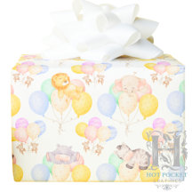 Papier d'emballage pour Baby Shower Safari