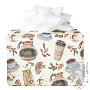 Cadeau Papier d'emballage pour café