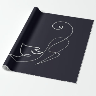 Cadeau Papier d'emballage pour chats imprimable   Papier 