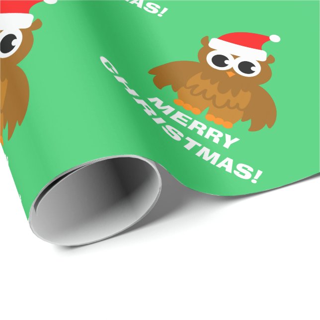 Cadeau Papier d'emballage pour choux de Noël (Coin rond)