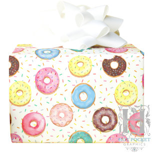 Cadeau Papier d'emballage pour donuts