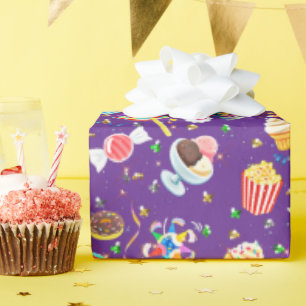 Cadeau Papier d'emballage pour friandises Emoji