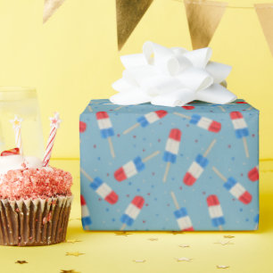 Cadeau Papier d'emballage pour glaces patriotiques