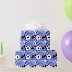 Cadeau Papier d'emballage pour le coup d'envoi de footbal
