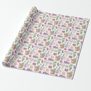 Cadeau Papier d'emballage pour le vin et le fromage