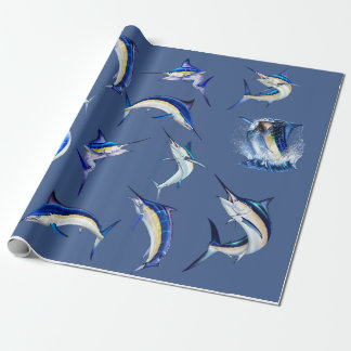 Cadeau Papier d'emballage pour poisson-bouteille