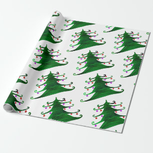 Cadeau Papier d'emballage pour sapin de Noël