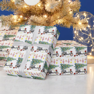 Cadeau Papier d'emballage pour sapins de Noël