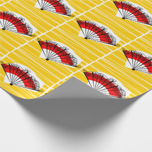 Cadeau Papier d'emballage pour ventilateur espagnol