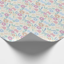 Papier d'emballage Promenade dans les jardins