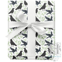 Papier d'emballage Raven blanc