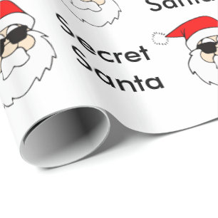 Cadeau Papier d'emballage secret de Père Noël