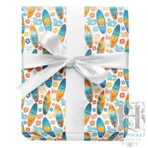 Papier d'emballage Surfing
