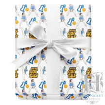 Papier d'emballage Taekwondo (filles)