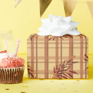 Cadeau Papier d'emballage - Tons d'automne Boutons de bam