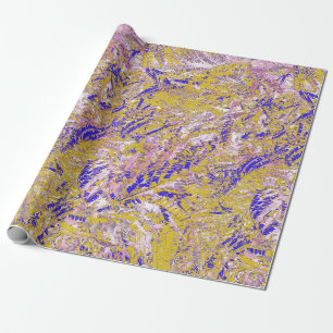 Cadeau Papier d'emballage, un motif classique de design a