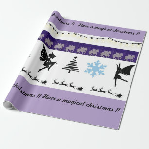 Cadeau Papier d'emballage Whimsical, fée
