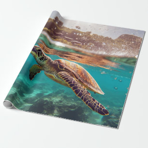 Cadeau Papier d'enlèvement de tortue