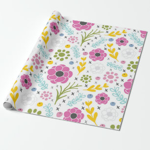 Cadeau Papier d'enrobage à ressort à pointes croisées
