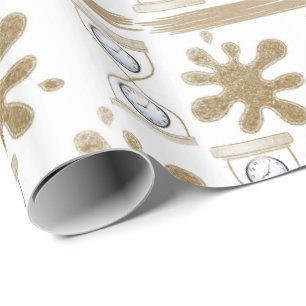 Cadeau Papier d'enrobage de fêtes des pères