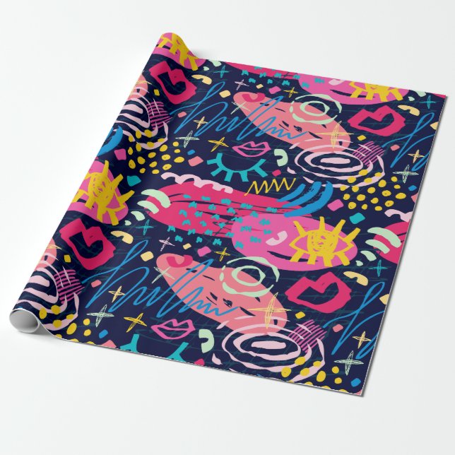 Cadeau Papier d'enrobage de matte (Déroulé)