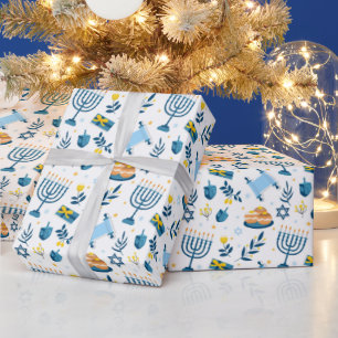 Cadeau Papier d'enrobage Hanoukka