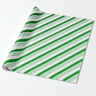Cadeau Papier d'enveloppement à bandes de Sucre de canne