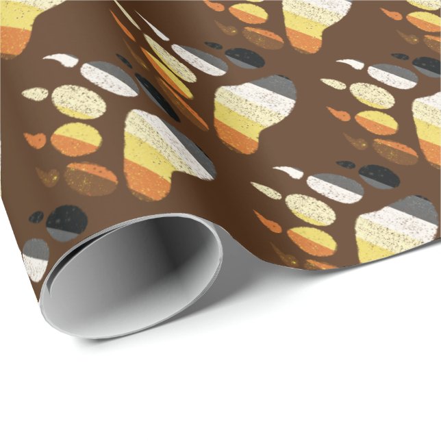 Cadeau Papier d'enveloppement à mâchoires débrayé (Coin rond)