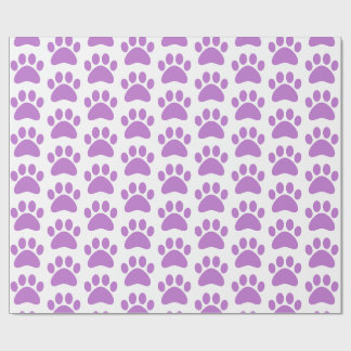 Cadeau Papier d'enveloppement à mâchoires violettes