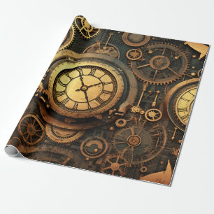 Cadeau Papier d'enveloppement à vapeur
