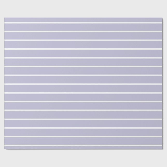 Cadeau Papier d'enveloppement blanc Pastel Lavender (Plat)