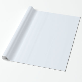 Cadeau Papier d'enveloppement bleu Alice brillant
