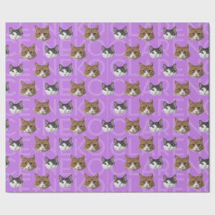 Cadeau Papier d'enveloppement Clarence+Neko