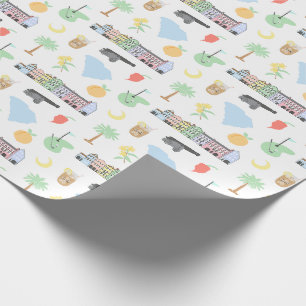 Cadeau Papier d'enveloppement de Caroline du Sud