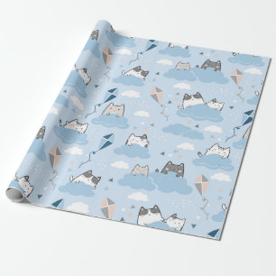 Cadeau Papier d'enveloppement de chats mignonnes - Chats 