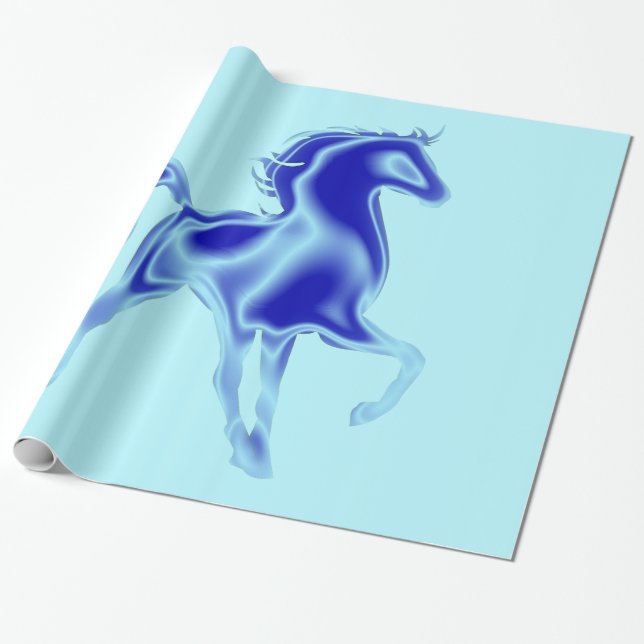 Cadeau Papier d'enveloppement de cheval (Déroulé)