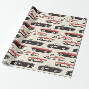 Cadeau Papier d'enveloppement de corvette